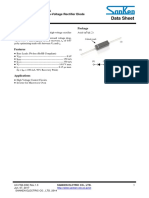 UX-F5B Data Sheet: V 8 KV, I 350 Ma High-Frequency and High-Voltage Rectifier Diode