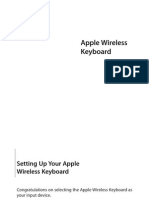 Aluminum Apple Keyboard Wireless 2007 UserGuide