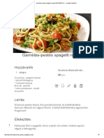 Garnélás-Pestós Spagetti Recept - APRÓSÉF