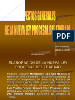 Aspectos Generales de La NLPT - Javier Arevalo Vela