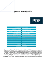 Presentación Preguntas de Investigación