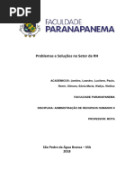 Trabalho Faculdade RH