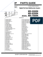 Parts Guide MX-7000