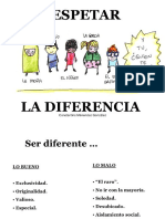 Respetar La Diferencia PDF