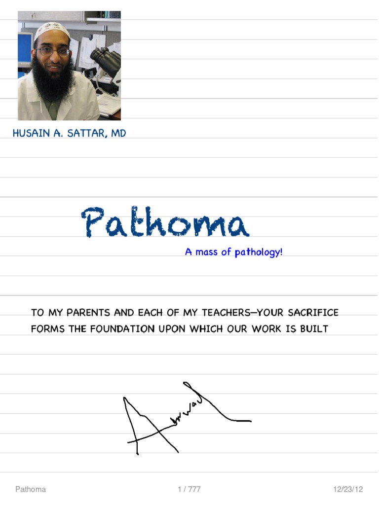 Pathoma DR Awwad S Notes PDF | PDF