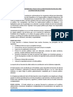 Breve Analisis y Comentario Del Titulo IV de La Constitucion Politica Del Peru