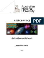 Astrophysics: National Research University