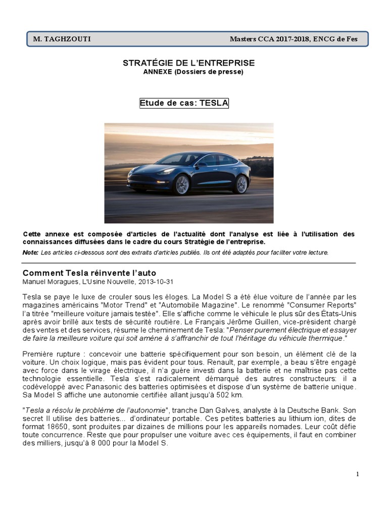 L'histoire de la marque Tesla, ses produits et son positionnement