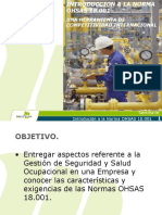 Introduccion A La Norma Ohsas