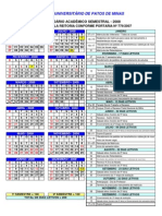 Calendario Semestral