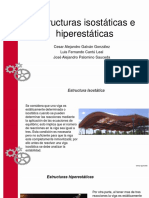 Estructuras Isostáticas e Hiperstaticas