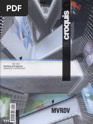 El Croquis 101 Renzo Piano MVRDV 1997 2002 | PDF
