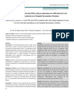 Importancia de La Detección de Atpo Y Atg en Pacientes Con TSH Entre 2,5 A 4,5 Mu/L Y Su Prevalencia en El Hospital Aeronáutico Córdoba