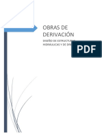 Obras de Derivación