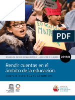 Rendir Cuentas en El Ambito de La Educacion