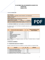 Formulario Informe Docente 2016 Dr. Requena