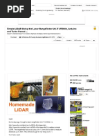 Escaner Laser Simple LiDAR Using The Laser Rangefinder Uni-T UT390b, Arduino and Turbo Pascal: 4 Steps (With Pictures)