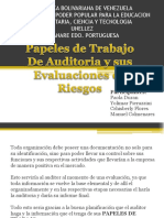 Evaluación de Riesgos de Auditoria