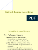 Network Routing Algorithms
