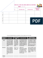 Registro Del Juego en Los Sectores