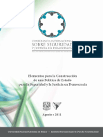 CONFERENCIA INTERNACIONAL Propuesta Seguridad y Justicia en Democracia