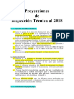 Proyecciones de Inspección Técnica Al 2018 (1)