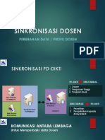 Panduan Sinkronisasi Perbaikan Data Dan Profile Dosen PDF