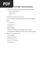 REP=XIY flight release procedure
