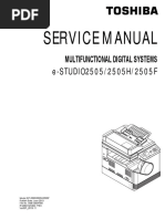 TOSHIBA E-STUDIO 2505 F service manual | Image Scanner | Microsoft Windows