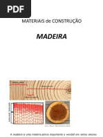 Materiais de Construção Madeira