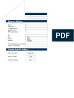 Purchase Order Format