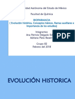 Evolución histórica de la Biofarmacia