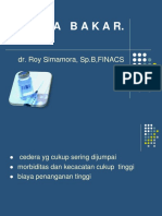 Luka Bakar.: Dr. Roy Simamora, SP.B, FINACS