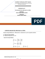 Ejercicio Analisis Del Area Bajo La Curva