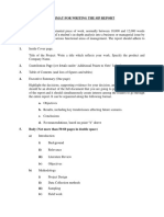 Format of writing a MBA Internship report.pdf