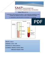 Determinación de Hematocrito y VSG