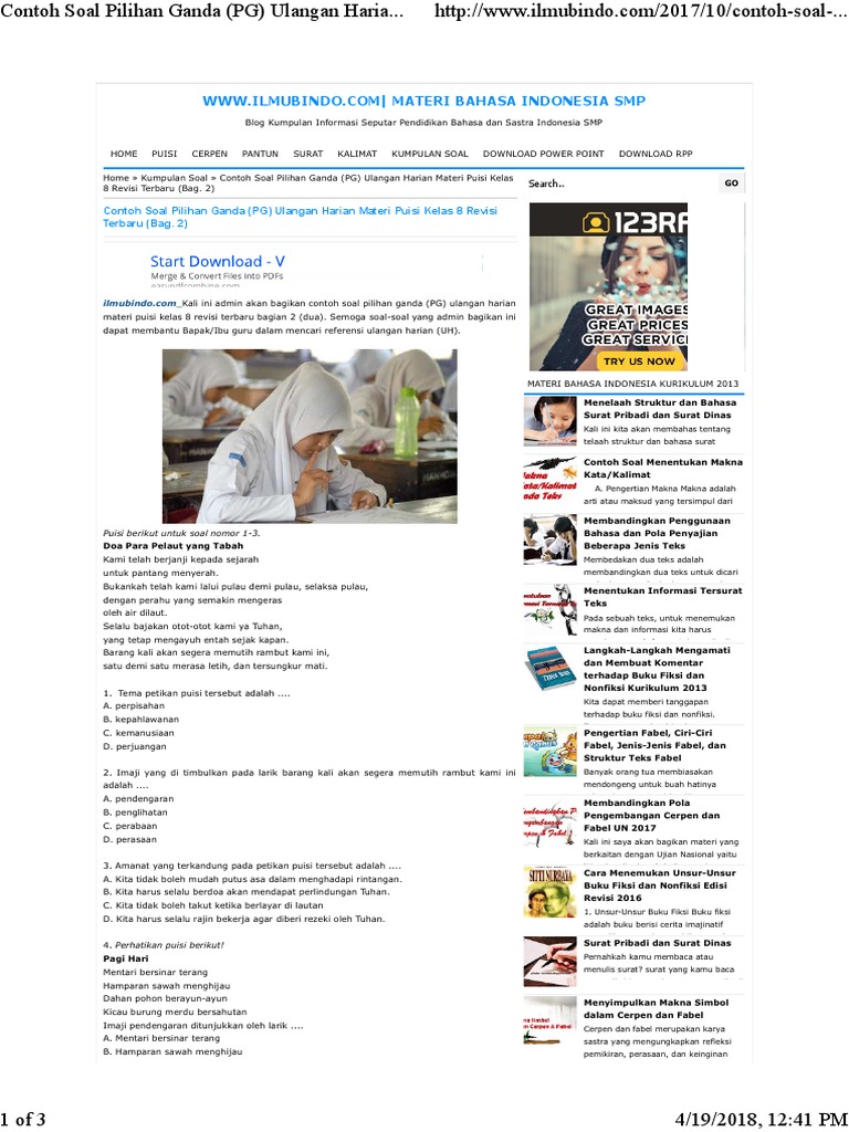 Contoh Menelaah Unsur Buku Fiksi Dan Nonfiksi - Simak 