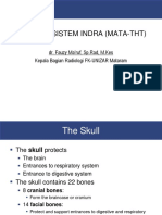 Radiologi Sistem Indra (Mata-Tht) : Dr. Fauzy Ma'ruf, SP - Rad, M.Kes Kepala Bagian Radiologi FK-UNIZAR Mataram