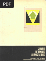 Glosario de Terminos Administrativos