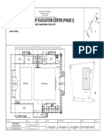 Improvement of Evacuation Center (Phase 3) : Floor Plan