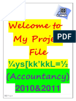 Account Project File