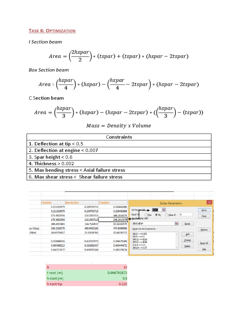 Task 6 - Optimization | PDF | Teaching Methods & Materials