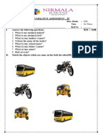 Nursery Summative Assessment - III: 50-Question GK Test for Students