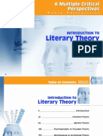 Intro to Literary Theory (Multiple Critical Perspectives)