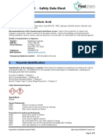 Hydrochloric Acid HCL Suppliers and Manufacturers - Cas No 7647-01-0