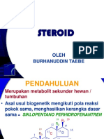 STEROID DAN BIOGENESISNYA