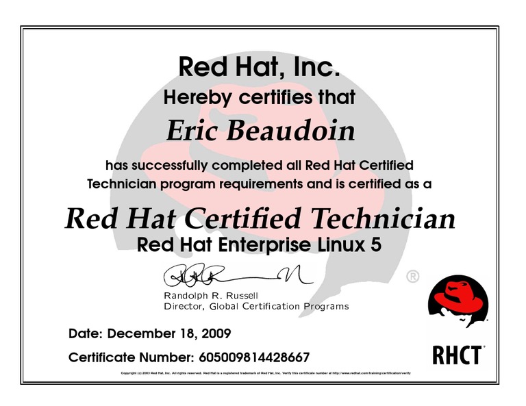 Red Hat Linux 5 Certification | PDF | Foreign Language Studies