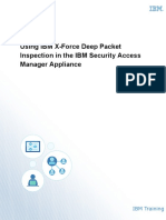 Using IBM X-Force Deep Packet Inspection in The IBM Security Access Manager Appliance