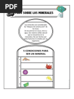 Ficha Minerales PDF