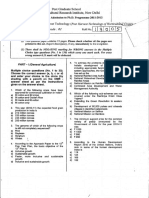 IARI PHD Entrance Question Paper 2011 Post Harvest Tech P o ST Harvest Technology o F o T I PDF